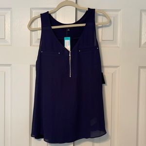 NWT Fortune + Ivy Navy Top from StitchFix
